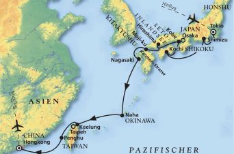 Route MS Amadea