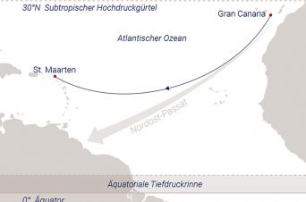 Route SEA CLOUD SPIRIT