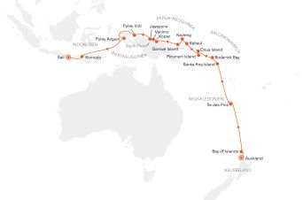 Route HANSEATIC spirit