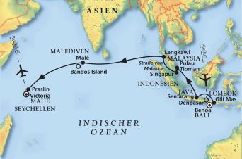 Route MS Amadea