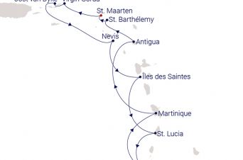 Route SEA CLOUD II