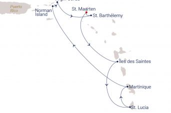 Route SEA CLOUD II