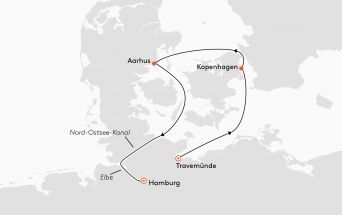 Route MS EUROPA