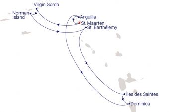 Route SEA CLOUD SPIRIT