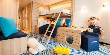 MS EUROPA 2 Familien Appartement
