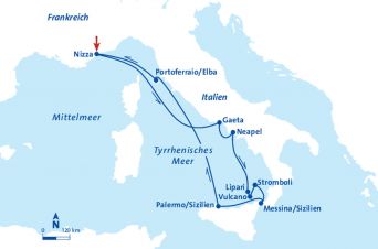 Route MS BERLIN