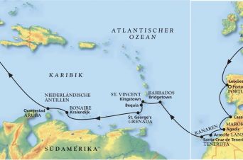 Route MS Amadea