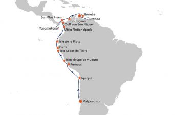 Route MS BREMEN