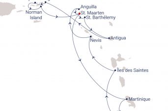 Route SEA CLOUD SPIRIT