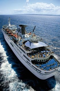 MS Delphin Heckansicht