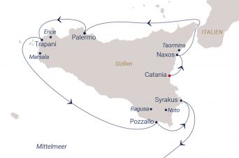 Route SEA CLOUD SPIRIT