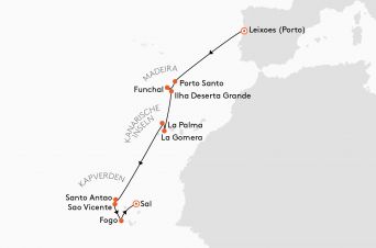 Route HANSEATIC spirit