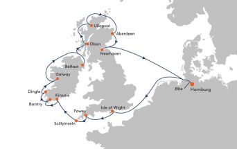 Route MS EUROPA