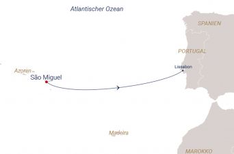 Route SEA CLOUD SPIRIT