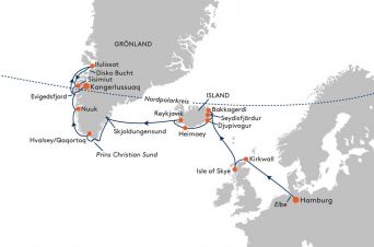 Route HANSEATIC spirit