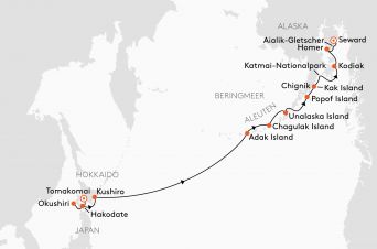 Route HANSEATIC spirit