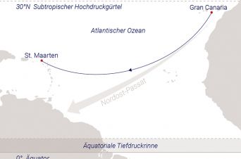 Route SEA CLOUD II