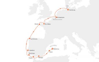Route MS EUROPA
