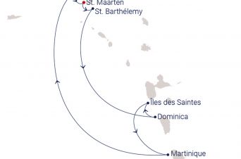 Route SEA CLOUD II