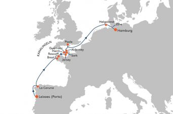 Route HANSEATIC spirit
