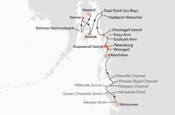 Route HANSEATIC spirit