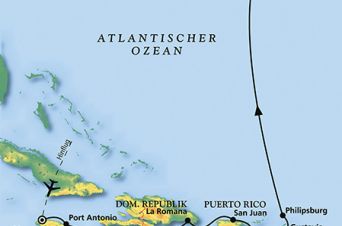 Route MS Amadea