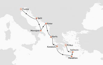 Route MS EUROPA