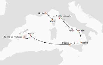 Route MS EUROPA
