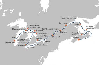Route HANSEATIC inspiration