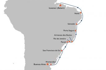 Route HANSEATIC spirit