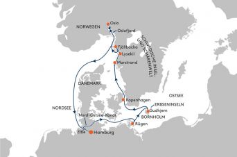 Route HANSEATIC spirit
