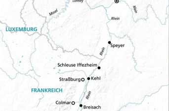 Route: Quer durch Deutschland von Passau nach Frankfurt
