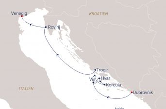 Route SEA CLOUD II