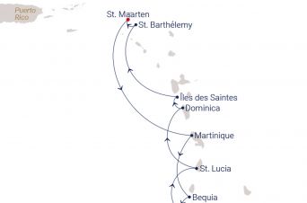 Route SEA CLOUD II