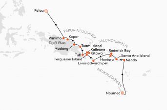 Route HANSEATIC spirit