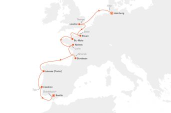Route HANSEATIC spirit