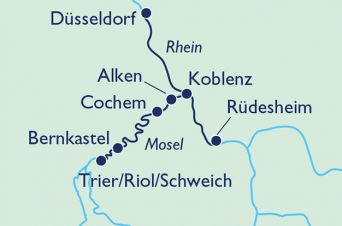 Route: Romantischer Rhein
