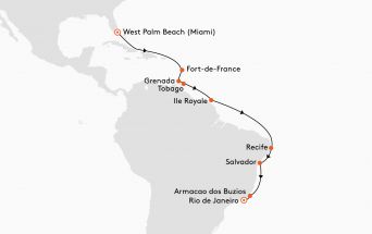 Route MS EUROPA