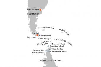 Route HANSEATIC spirit