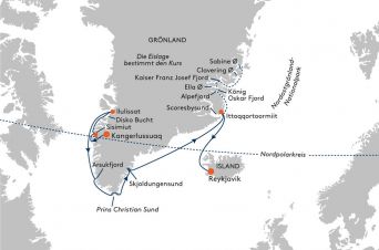 Route HANSEATIC spirit
