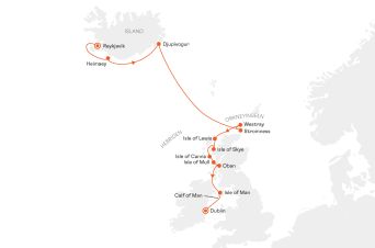 Route HANSEATIC spirit