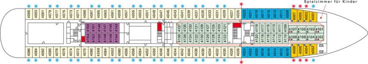 MS Deutschland Deck 4