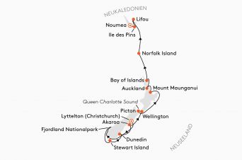 Route HANSEATIC spirit