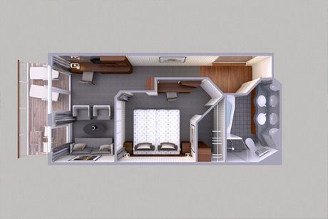 MS Europa Penthouse Deluxe Suite