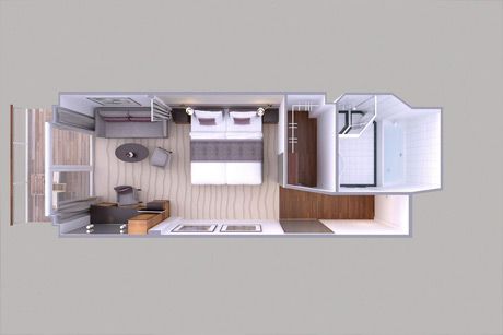 MS Europa Veranda Suite